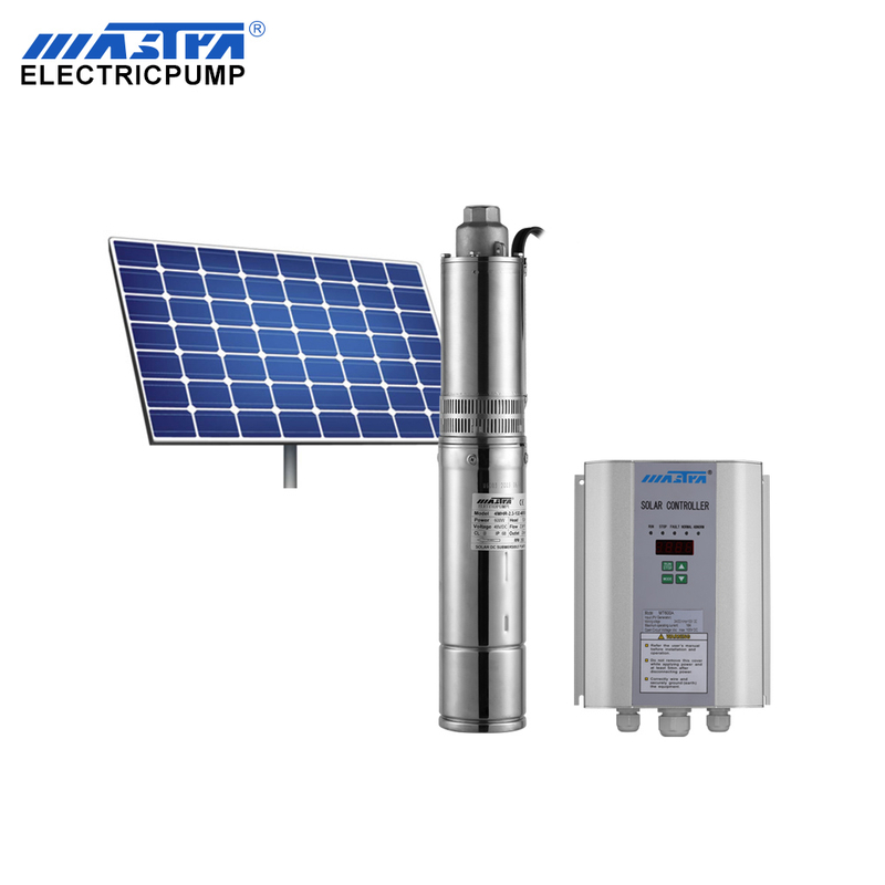 MATRA SOLAR SOLAR SUBMERSÍVEL Bombas de furo de furo definir sistema de bomba de água DC solar