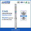 MASTRA 3 polegadas All Aço inoxidável Deep Well Submersible Pump Reviews 3sp2 Grundfos Lista de preços submersíveis