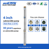 MASTRA 4 polegadas Melhor marca de bomba de poço submersível R95-A 1HP BOMBA submersível DC