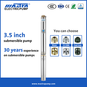 Bomba de água de poço submersível Mastra 3.5 polegadas 220V bombas de água submersíveis R85-QF