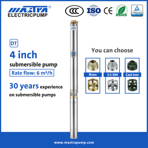 MASTRA 4 polegadas de poço de poço de profundidade Submersível R95-DT Submersible Pump em Karachi