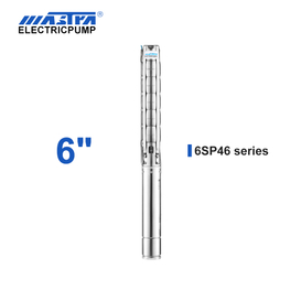 MATRA 6 POLEGADA Bomba submersível de aço inoxidável - 6SP Series 46 m³ / h Rated Flow Water Bomba Price
