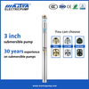 MASTRA 3 polegadas Melhor 1/2 hp Submersível Bomba de poço R75-T1 1,5 hp Submersível Bomba de poço