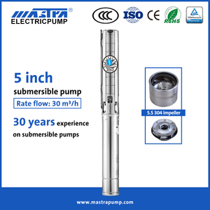 MASTRA 5 polegadas All Aço inoxidável Grundfos Deep Well Submersible Pump 5Sp Melhor bomba de poço submersível de marca