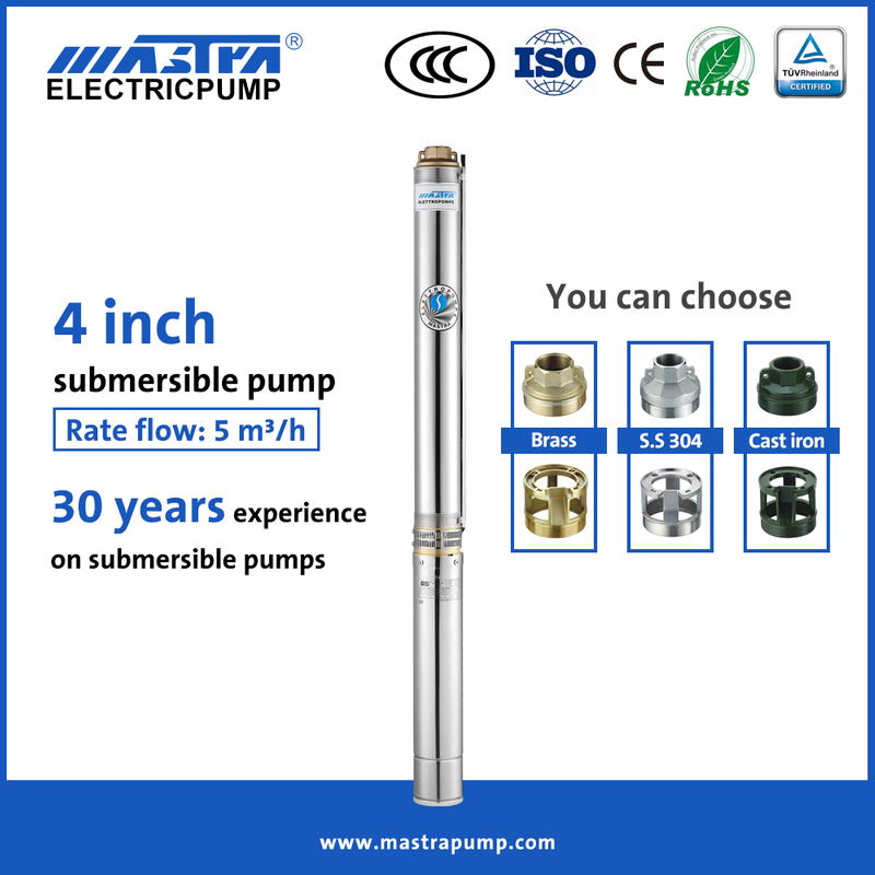 MASTRA 4 polegadas 3 hp Submersível Bomba de poço R95-BF Franklin Electric Submersible Pump