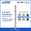 MASTRA 3,5 polegadas Melhor bomba de poço submersível R85-QA Grundfos 1 2 HP Submersible Well Pump